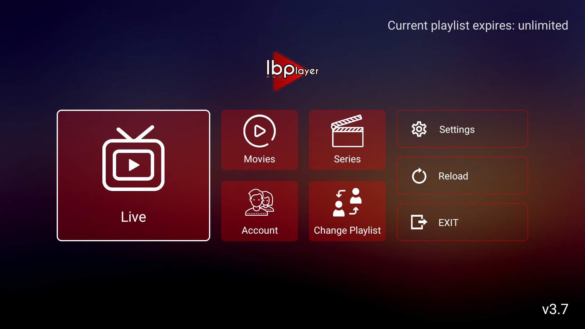 Launch Ibo Player IPTV